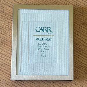 Carr Picture Frame w/Multi Mats